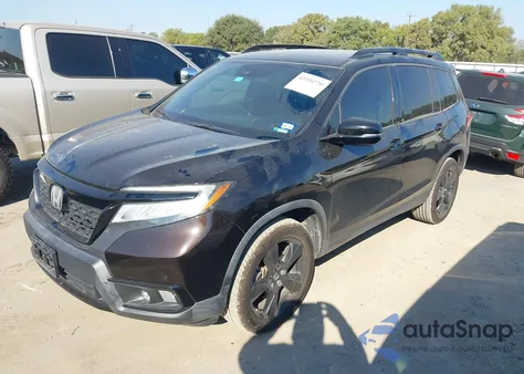 2019 Honda Passport Elite z USA, uszkodzony, nr VIN 5FNYF8H06KB009049